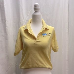 Vantage Yellow Polo UCLA volunteer